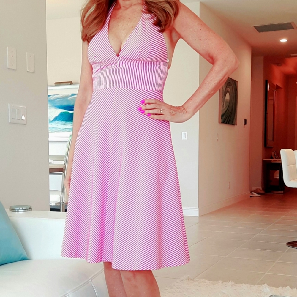 Trina Turk Halter Dress